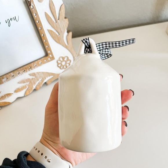 Rae Dunn | Baby Bird Ceramic Round Birdhouse Decor 5.5" - Picture 3 of 4